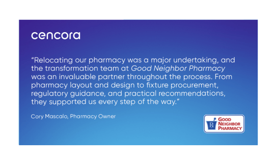 Pharmacy transforms