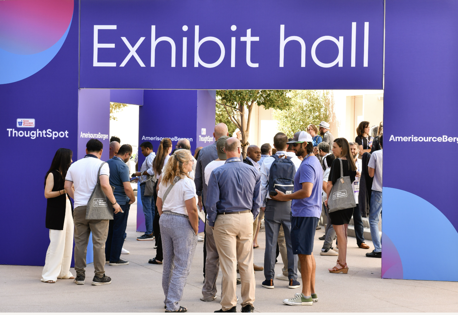 Exhibit Register Access to exhibit hall